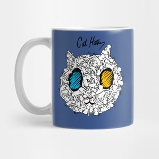 cat haring Mug